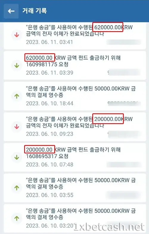 돈을 받지 못했을 때 확인하는 방법