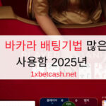 06 최고의 바카라 배팅기법 많은 베터들이 사용함 2025년